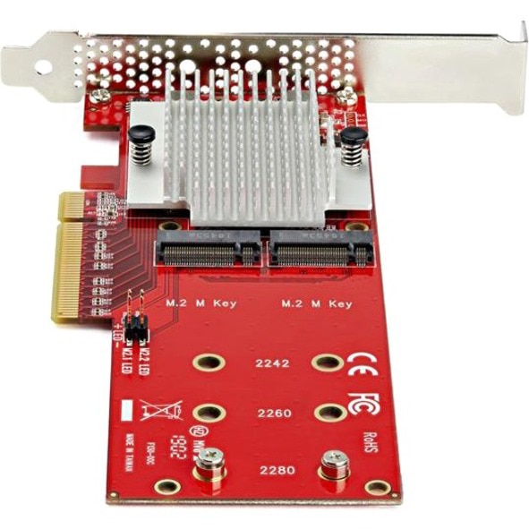 StarTech.com PEX8M2E2 M.2 SSD Adapter Card