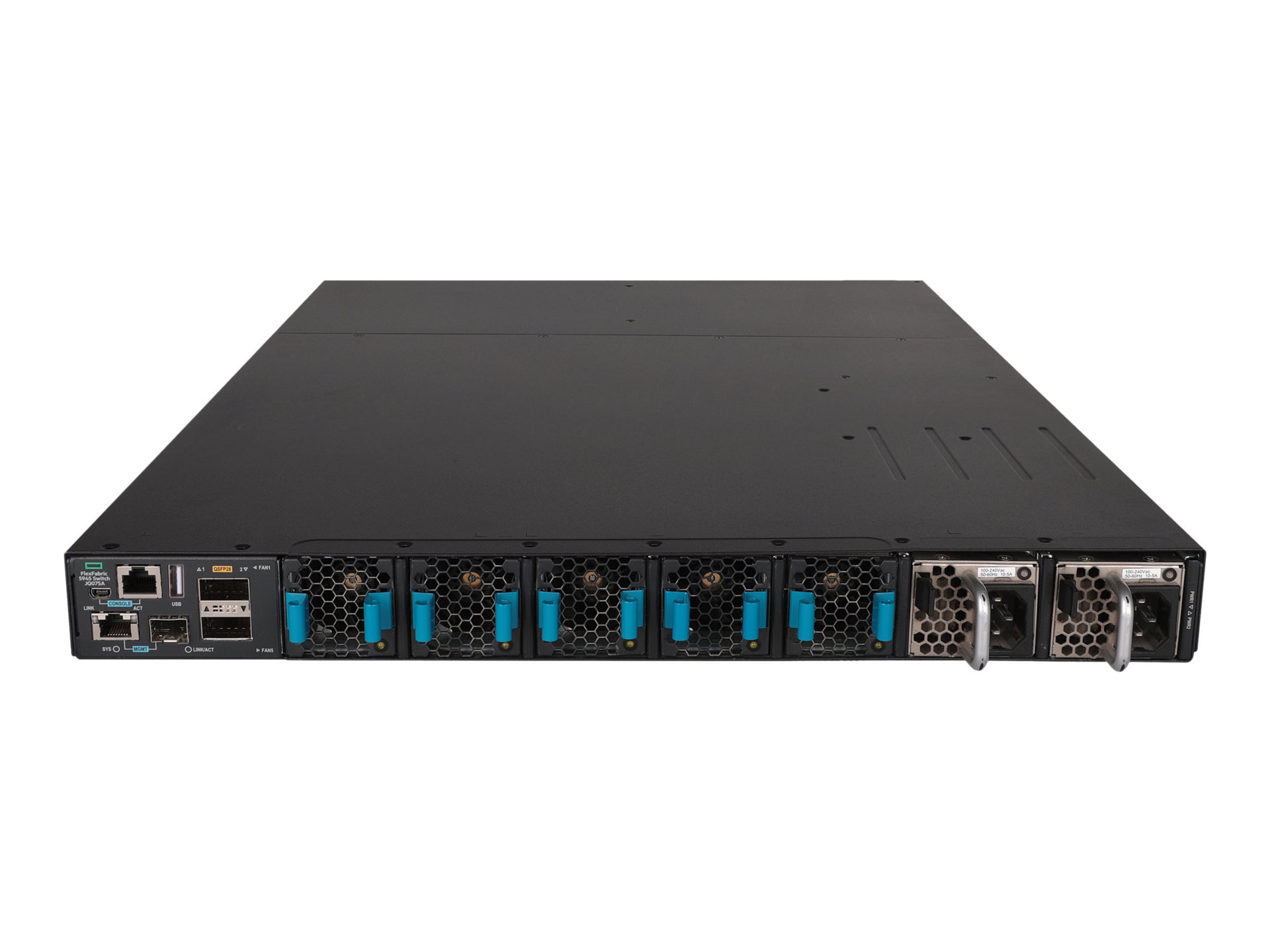 Thumbnail 4 of 4 for HPE FlexFabric 5945 2-slot - switch - 16 ports - managed - rack-mountable