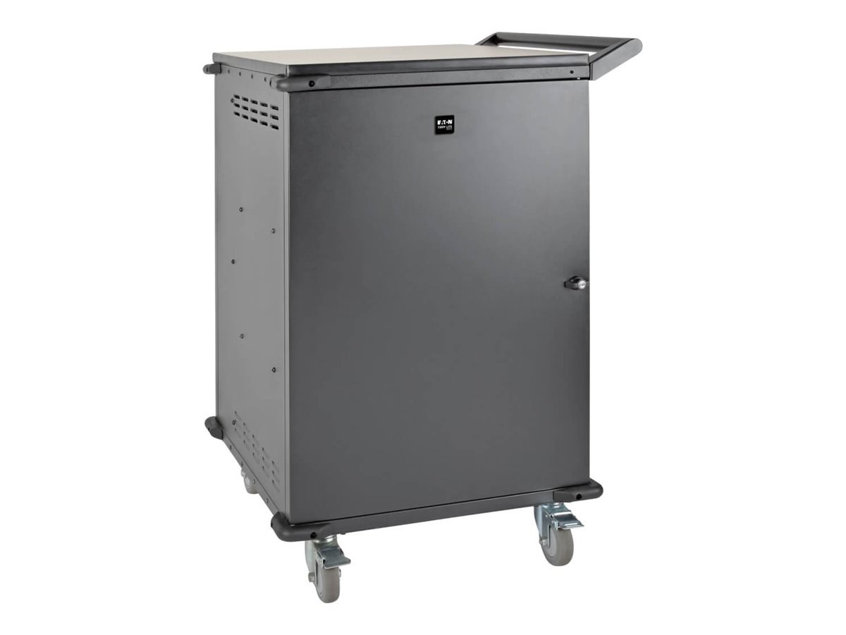 Eaton Tripp Lite Series 48-Device AC Mobile Charging Cart Storage Station for Laptops, Chromebooks, Tablets 120V, NEMA