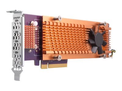 QNAP QM2-4S-240 - storage controller - SATA - PCIe 2.0 x4
