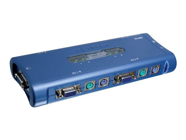 TRENDnet TK 400K 4-Port KVM Switch Kit
