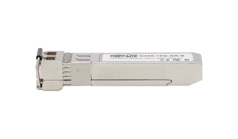 Tripp Lite Cisco-Compatible SFP-10G-SR-S SFP+ Transceiver - 10GBase-SR, DDM, MMF, LC, 850 nm, 300 m (984 ft.) - SFP+