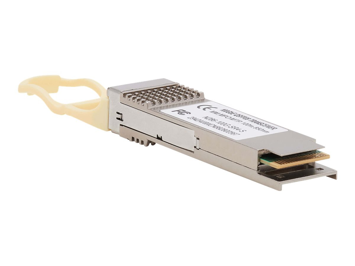 Eaton Tripp Lite Series Cisco-Compatible QSFP-100G-SR4-S QSFP28 Transceiver - 100GBase-SR4, Multimode MTP/MPO, 850 nm,
