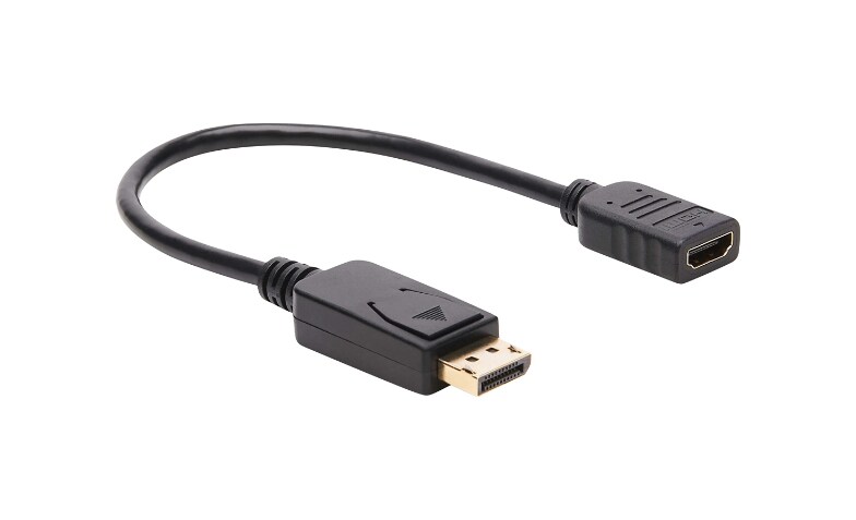 DisplayPort to HDMI Adapter, Cable 1080P Gold Plated DP to HDMI Adapter  (Male to Female)