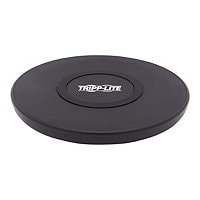 Tripp Lite Wireless Phone Charger - 10W, Qi Certified, Apple and Samsung Compatible, Black wireless charging pad - 10