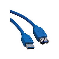 Eaton Tripp Lite Series USB 3.0 SuperSpeed Extension Cable (A M/F), Blue, 16 ft. (4.88 m) - USB extension cable - USB