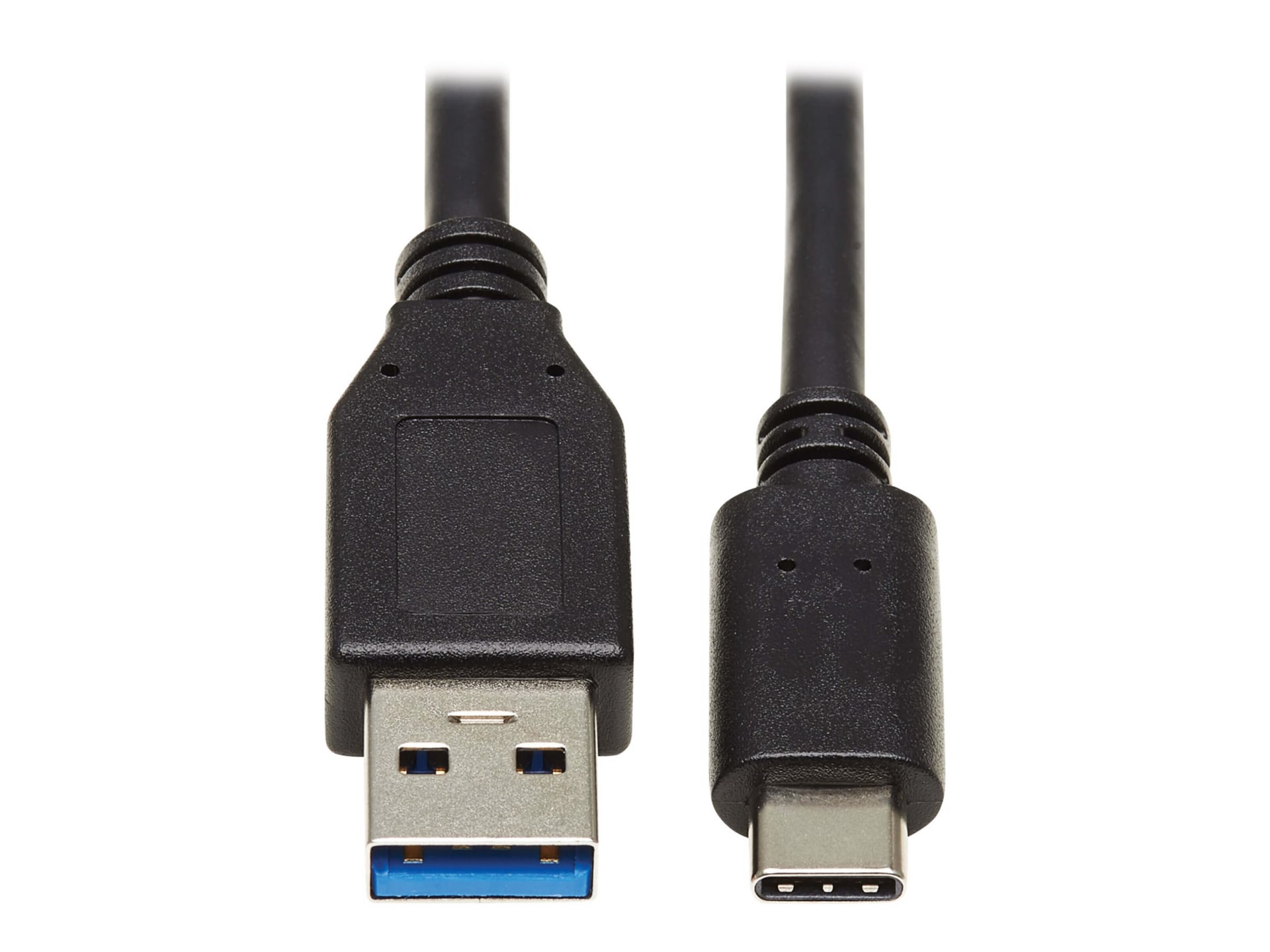 Tripp Lite USB C to USB-A Cable USB Type C 3.1 Gen 2, 10 Gbps M/M 20in