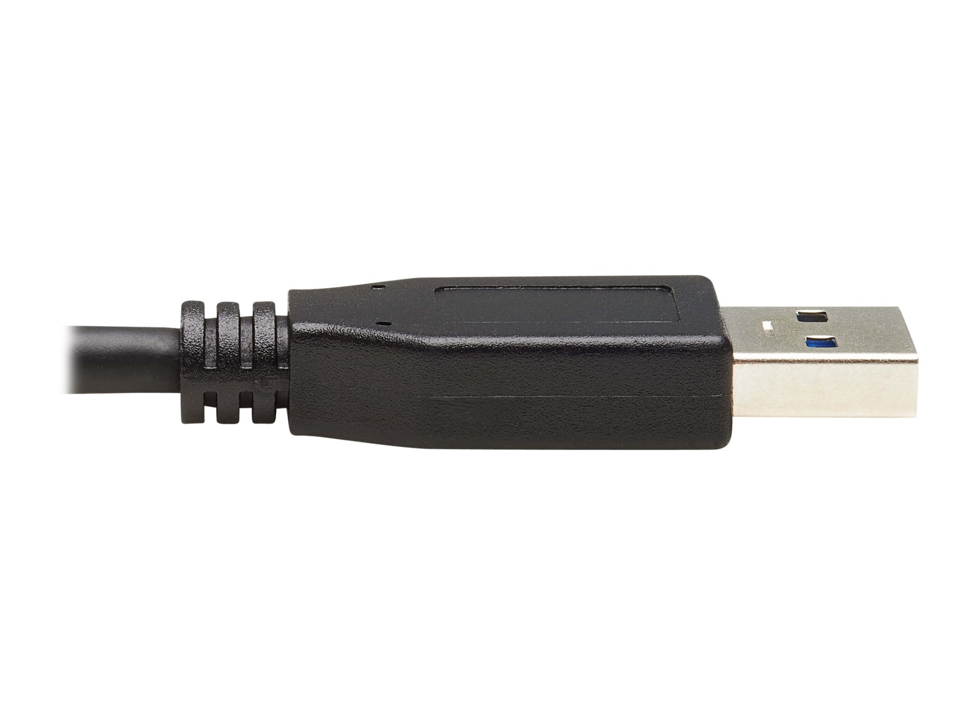 Thumbnail 4 of 5 for Eaton Tripp Lite Series USB-C to USB-A Cable (M/M), USB 3.2 Gen 2 (10 Gbps), Thunderbolt 3 Compatible, 20-in. (50.8 cm)