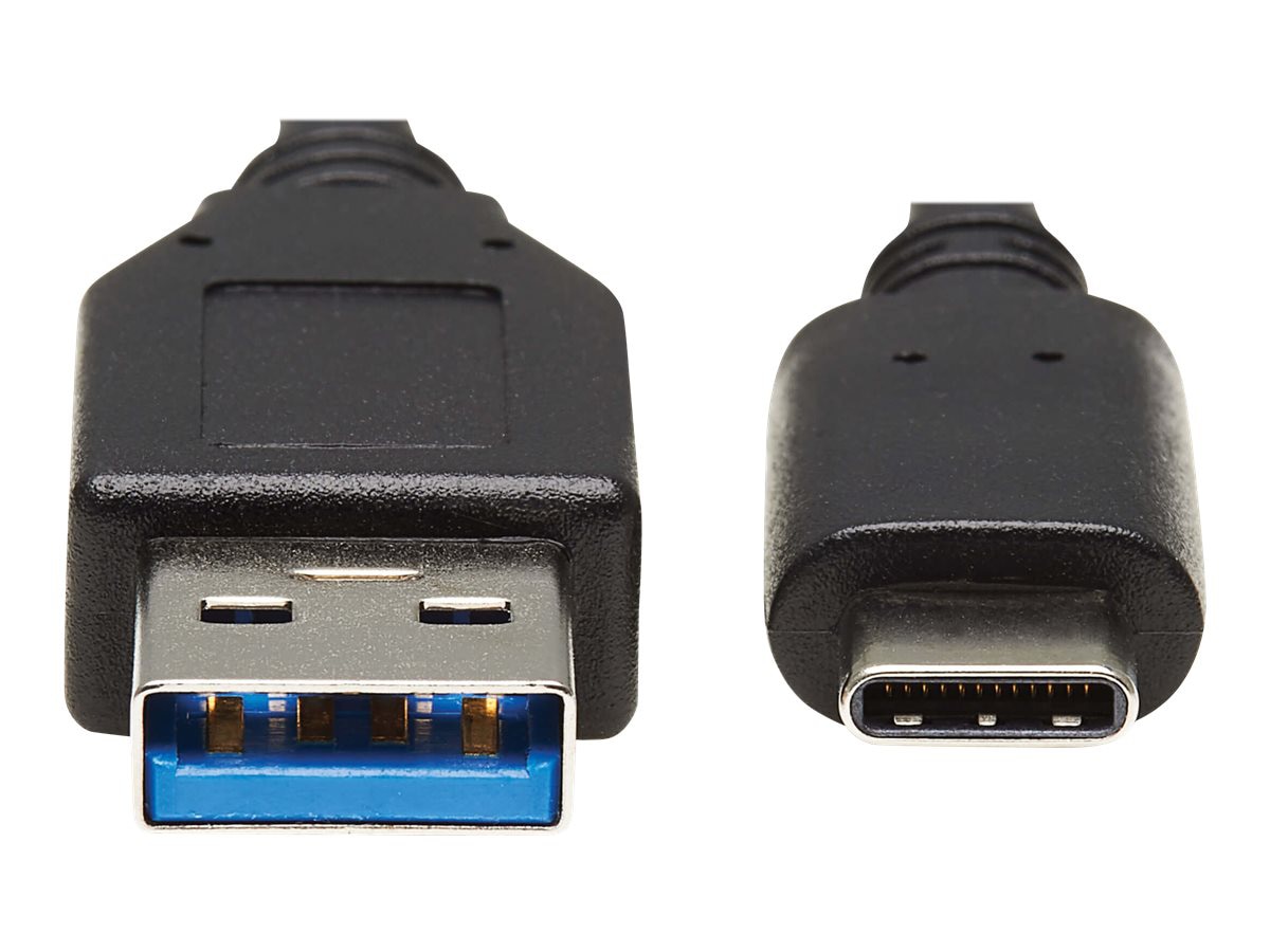 Thumbnail 5 of 5 for Eaton Tripp Lite Series USB-C to USB-A Cable (M/M), USB 3.2 Gen 2 (10 Gbps), Thunderbolt 3 Compatible, 20-in. (50.8 cm)
