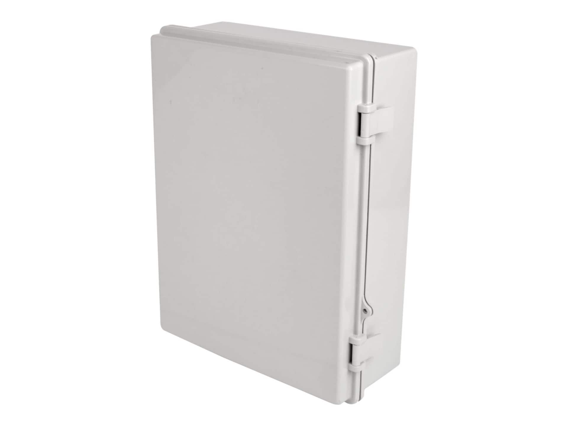 Tripp Lite Wireless Access Point Enclosure with Hasp - NEMA 4, Surface-Mount, PC Construction, 15 x 11 in. - network