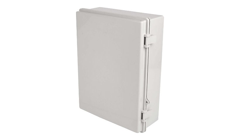 Tripp Lite Wireless Access Point Enclosure with Hasp - NEMA 4, Surface-Mount, PC Construction, 15 x 11 in. - network
