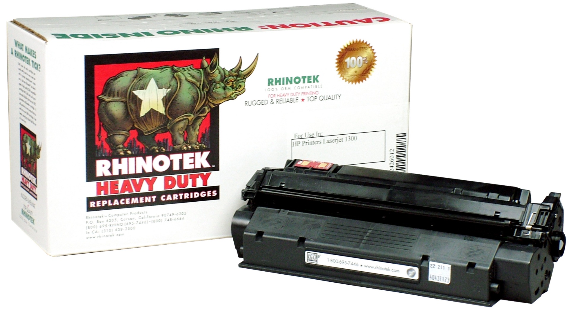 Rhinotek HP Compatible Q2613X Black Toner Cartridge