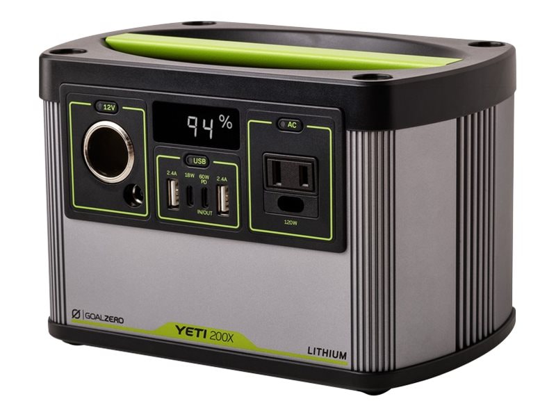 Goal Zero Yeti 200X - external battery pack - Li-Ion - 13 Ah - 187 Wh