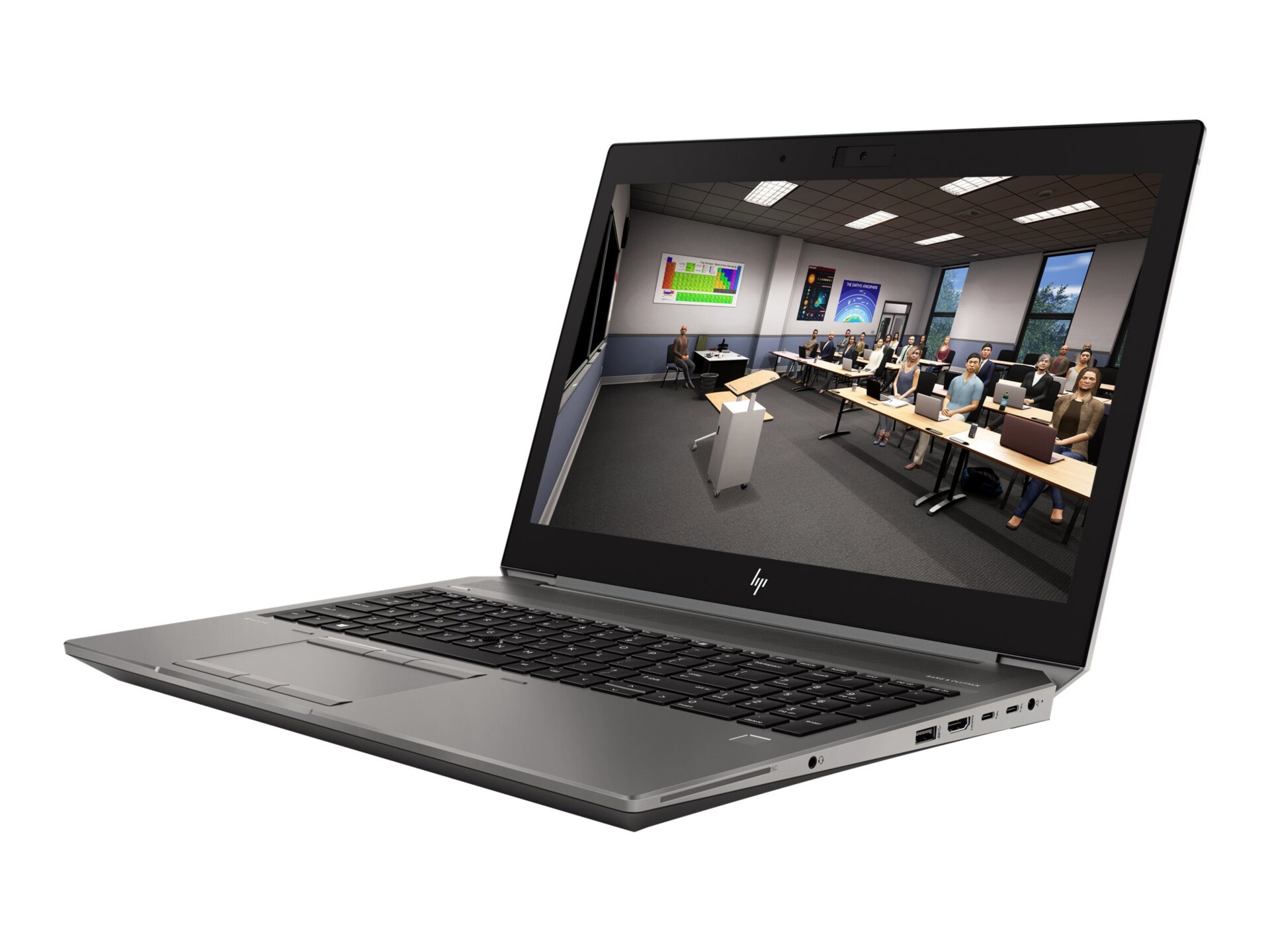 HP ZBook 15 G6 Mobile Workstation - 15.6" - Core i7 9850H - vPro - 16 GB RA