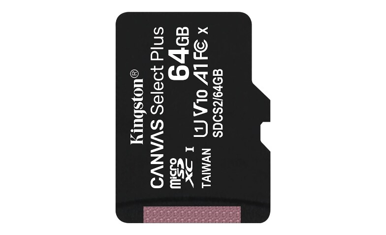 Détails du EVO plus Carte micro SD 64GB Canvas Select Plus SDCS2