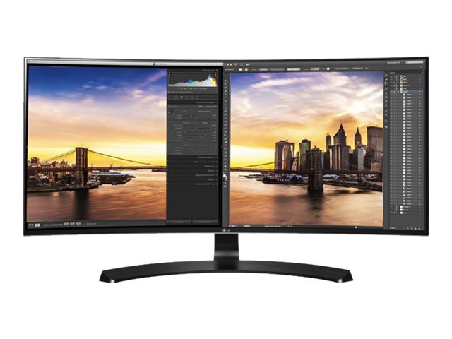 LG 34UC88-B - LED monitor - curved - 34"