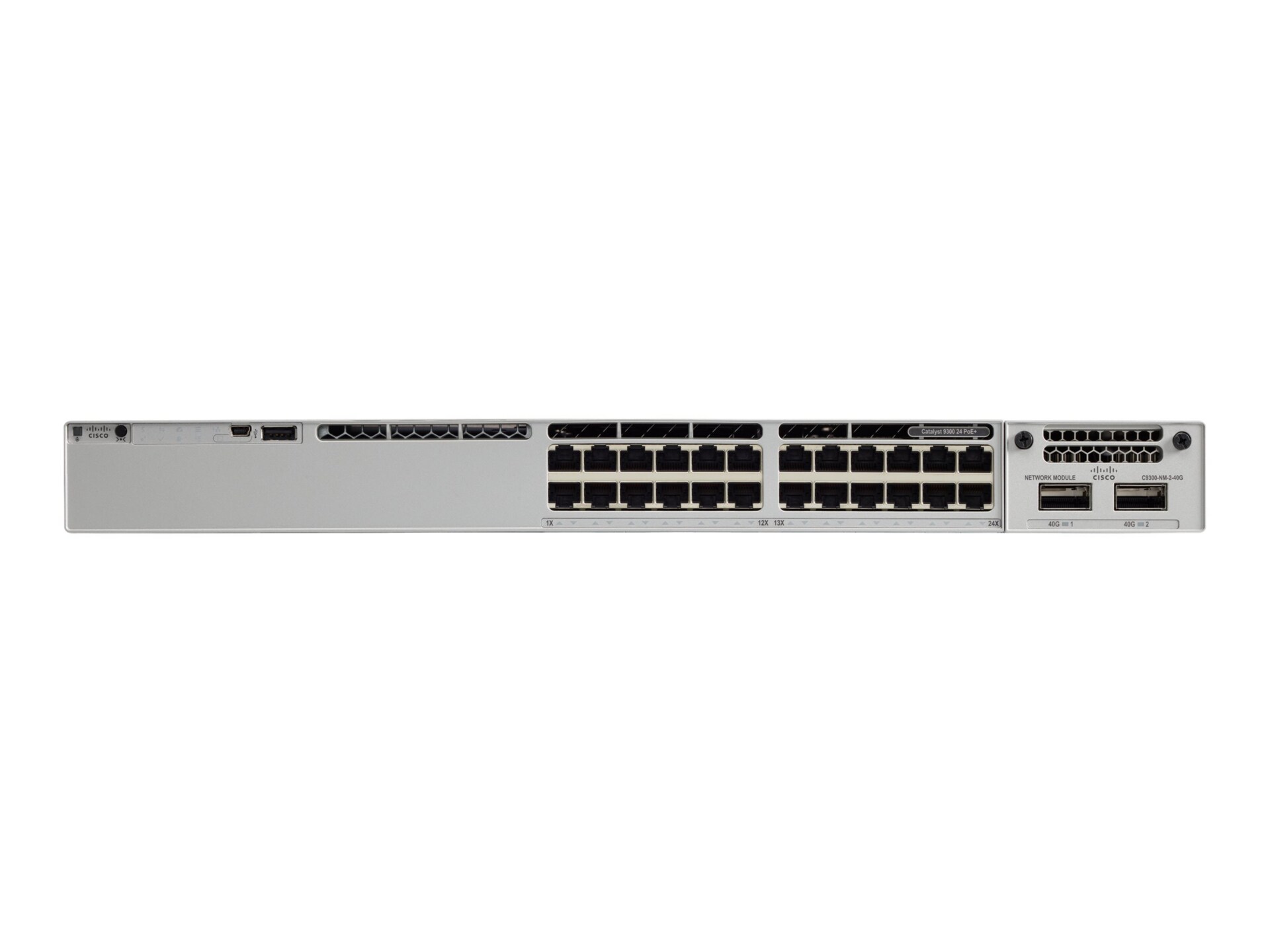 Cisco Catalyst 9300 - switch - 24 ports - managed - rack-mountable