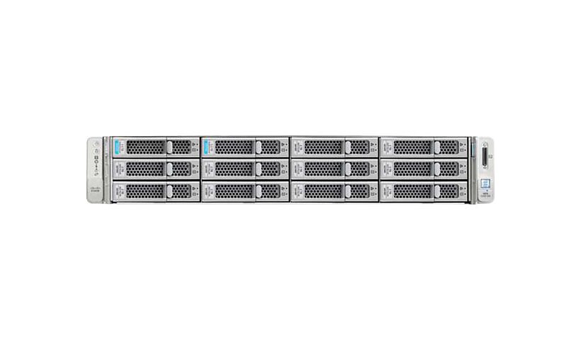 Cisco Hyperflex System HX240c M5 LFF - rack-mountable - no CPU - 0 GB - no HDD