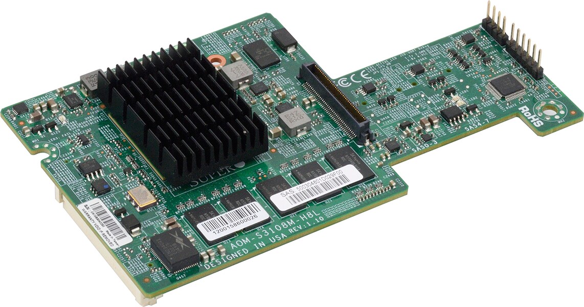 Supermicro 8 Port SAS3 Internal RAID Mezzanine Card