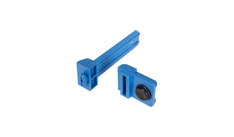Middle Atlantic Forward Series Small Device Mounting Clamps - 4 Pack - Blue