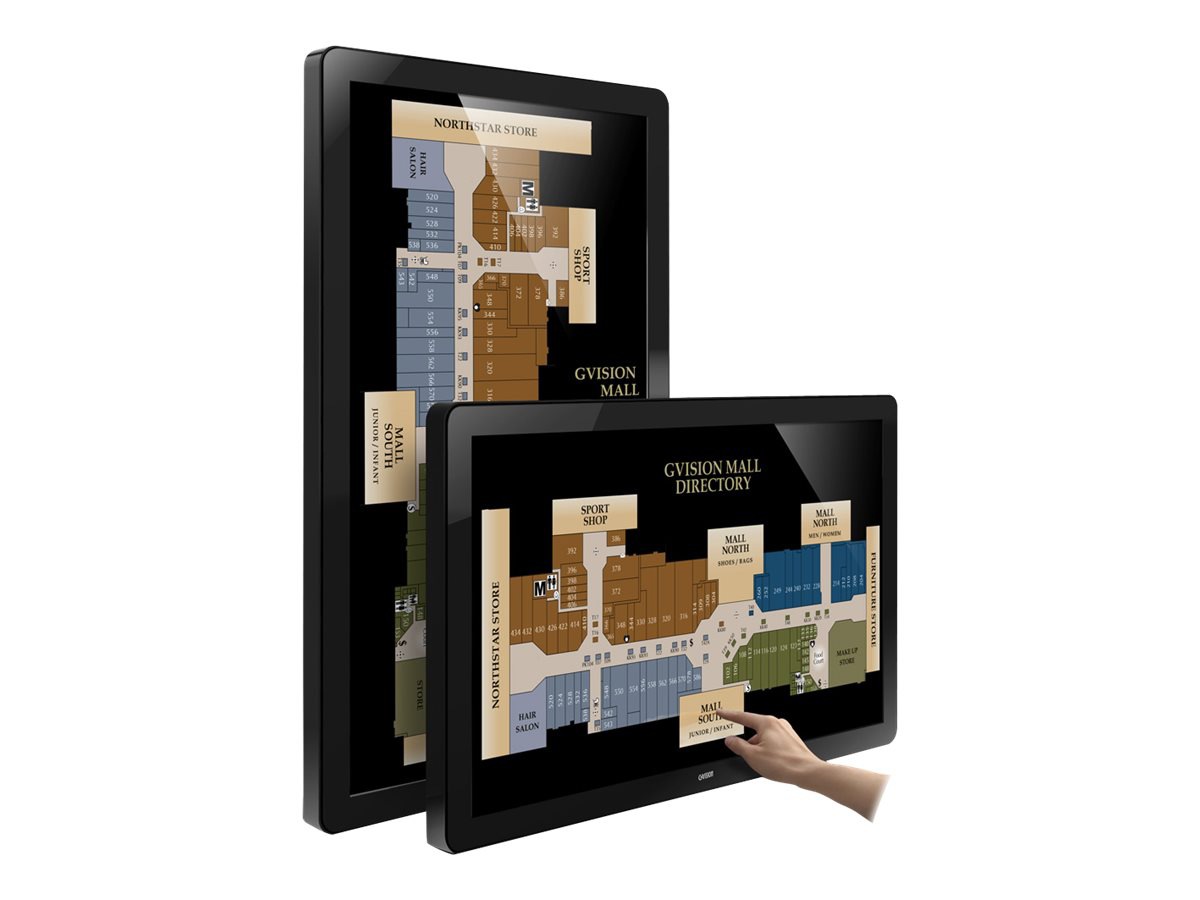 GVision I43ZI 43" LED-backlit LCD display - 4K - for digital signage