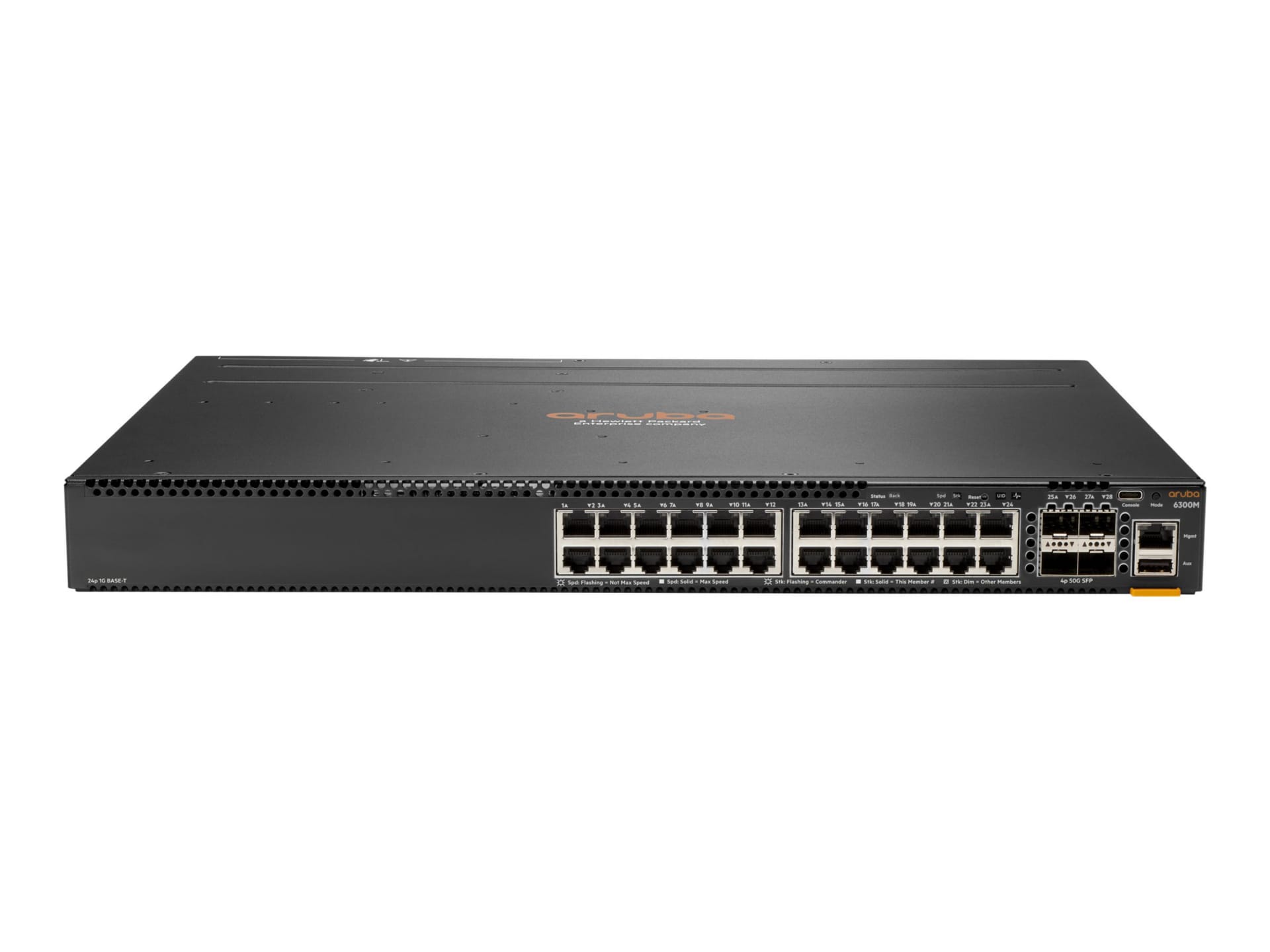 HPE Aruba 6300M - switch - 24 ports - managed - rack-mountable