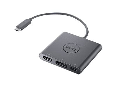 Dell Adapter USB-C to HDMI/DP with Power Pass-Through - adapter - DisplayPort / HDMI / USB - 7.1 in
