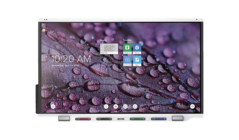 SMART Board 7075R with iQ 75" LED-backlit LCD display - 4K - for interactiv