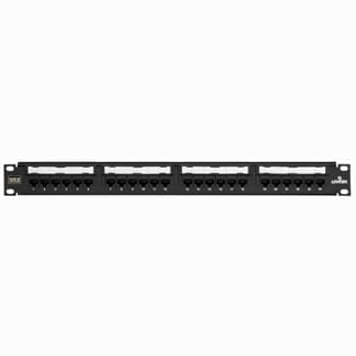 Leviton eXtreme 6+ Universal Patch Panel - patch panel - 19"