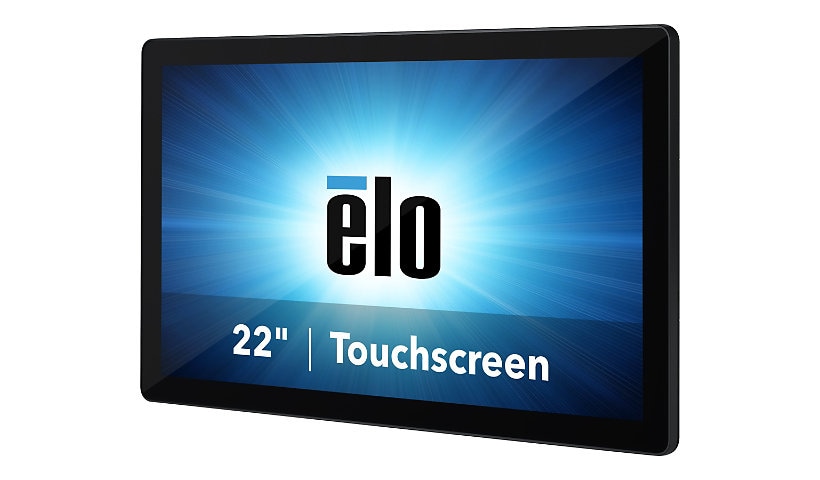 Elo I-Series 2.0 ESY22i3 - all-in-one - Core i3 8100T 3.1 GHz - 8 GB - SSD 128 GB - LED 21.5"