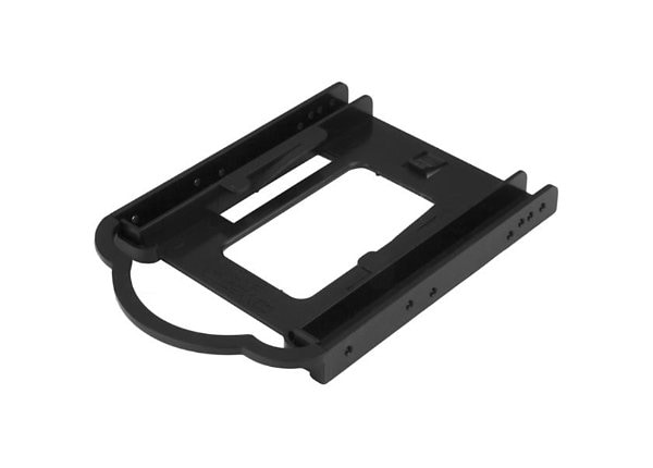 2.5" Dual HDD/SSD Screwless Mounting Bracket For 3.5" Hard Drive Bay Blue 