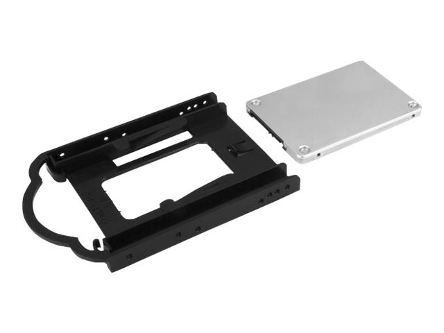 Thumbnail 3 of 9 for StarTech.com 5 Pack - 2.5" SSD / HDD Mounting Bracket for 3.5" Drive Bay - Tool-less - SSD Mounting Bracket 2.5 to 3.5