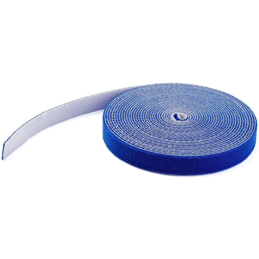 StarTech.com 25ft Hook and Loop Tape Roll Industrial Reusable