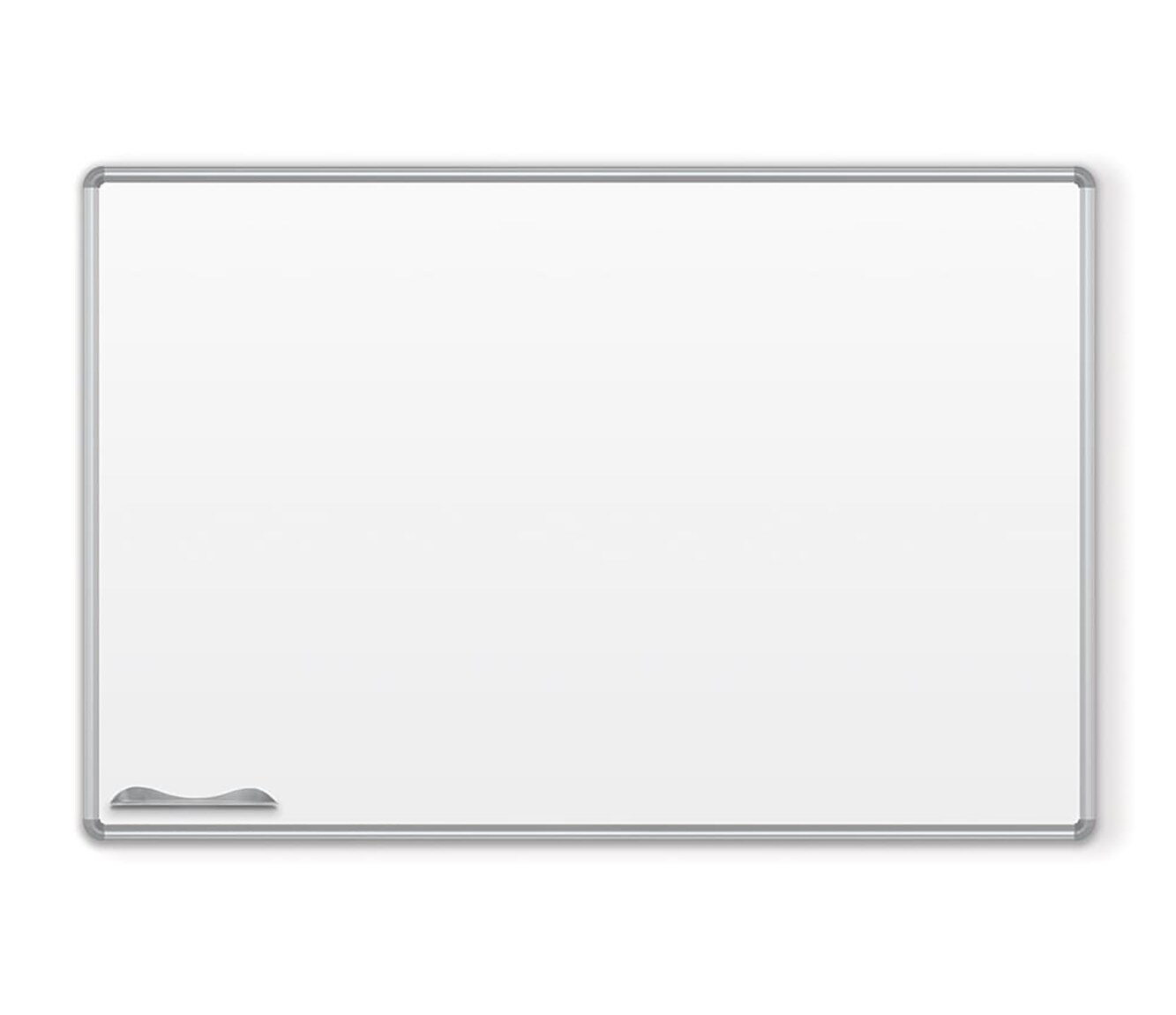 MooreCo Green-Rite Whiteboard with Presidential Trim - Silver