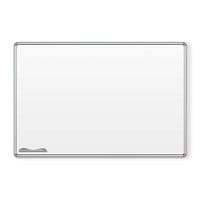 MooreCo Green-Rite Whiteboard with Presidential Trim - Silver