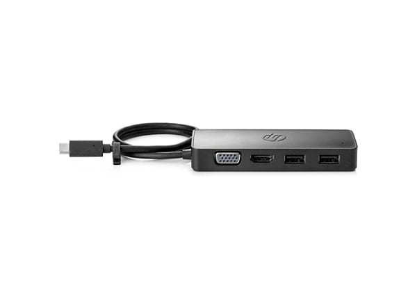 Ærlig lemmer Bekræfte HP Travel Hub G2 - port replicator - USB-C - VGA, HDMI - 7PJ38AA - USB Hubs  - CDW.com