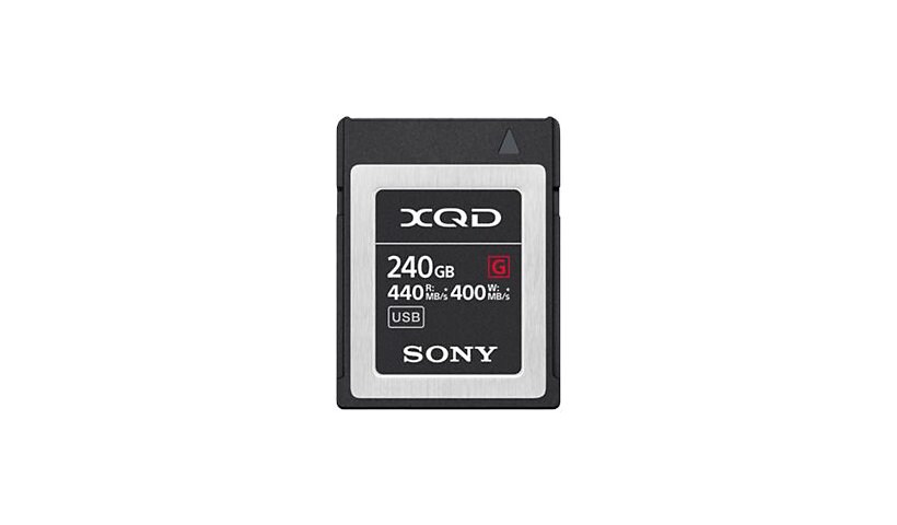 Sony G-Series QD-G240F - carte mémoire flash - 240 Go - XQD