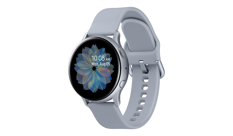 Samsung Galaxy Watch Active 2 - cloud silver aluminum - smart watch with ba