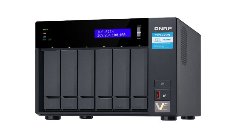 QNAP TVS-672N - NAS server