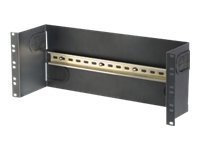 Panduit IABDIN4 Mounting Bracket for Rack - Black