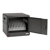 Bretford Cube Micro Station TVS10PAC-CK - cabinet unit - for 10 notebooks/tablets - charcoal