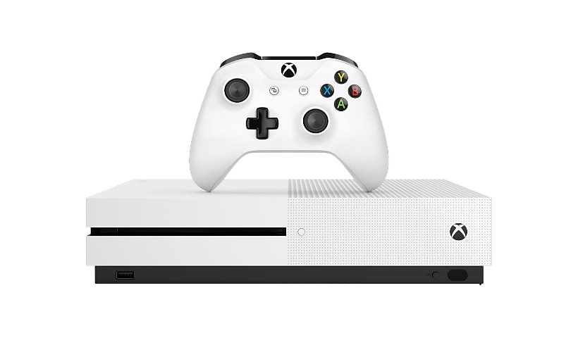 Microsoft Xbox One S - game console - 1 TB HDD - white