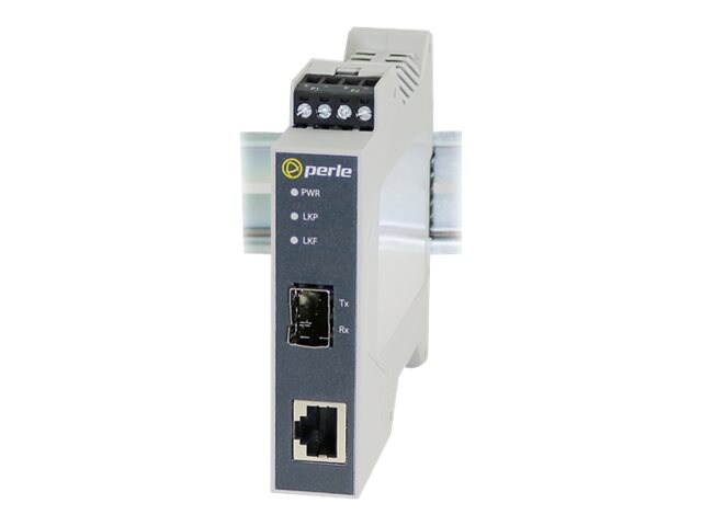 Perle SRS-1110-SFP - fiber media converter - 10Mb LAN, 100Mb LAN, 1GbE