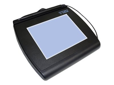Topaz SignatureGem LCD 4x5 T-LBK766-BHSX-R - signature terminal - serial, USB