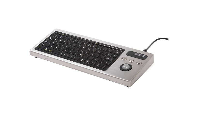 iKey NEMA 4X Keyboard with Integrated Trackball