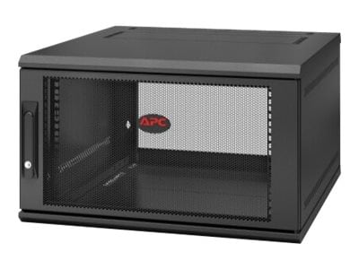 APC NetShelter 6U Wallmount Rack Enclosure Cabinet Server Depth