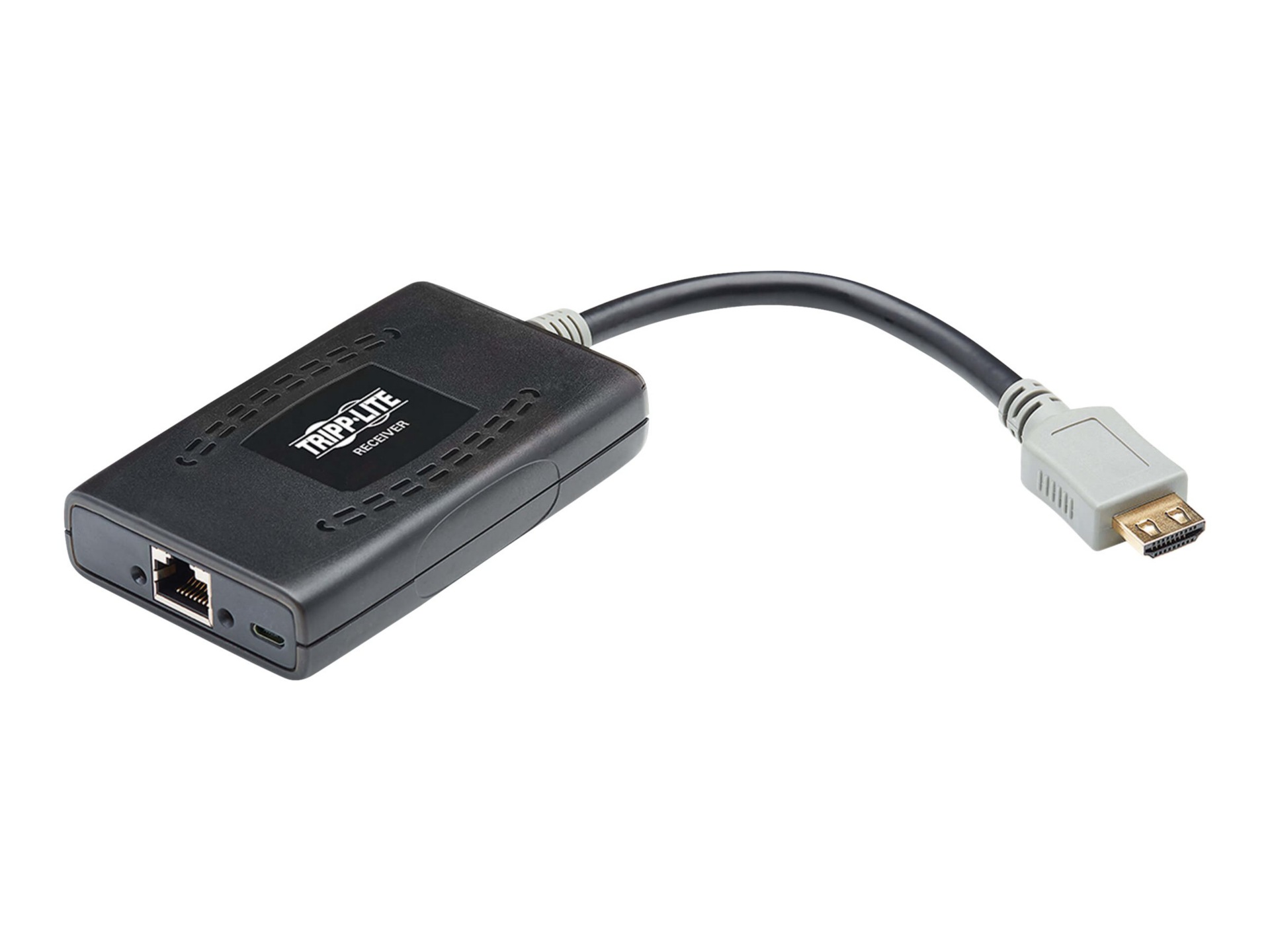 Tripp Lite HDMI over Cat6 Passive Remote Receiver with PoC and Multi-Resolution Support - 4K @ 60 Hz, 4:4:4, HDR, TAA -