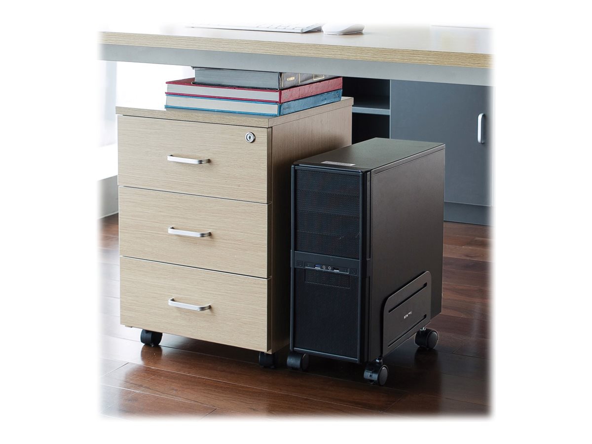 Thumbnail 7 of 7 for Eaton Tripp Lite Series Mobile CPU Caddy for Computer Towers - Width Adjustable, Locking Casters, Black - system cabinet