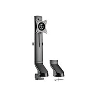 Tripp Lite Single-Display Monitor Arm with Desk Clamp and Grommet - Height Adjustable, 17" to 32" Monitors - mounting