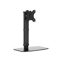 Tripp Lite Single-Display Monitor Stand - Height Adjustable, 17" to 27" Monitors - mounting kit - for monitor - black